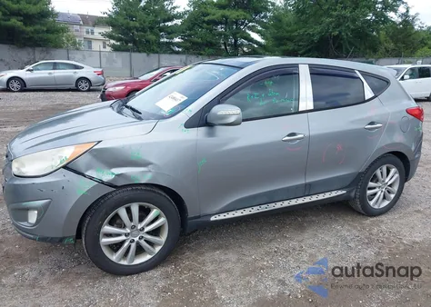 2010 Hyundai Tucson Limited from USA, damaged, VIN KM8JU3AC1AU101900